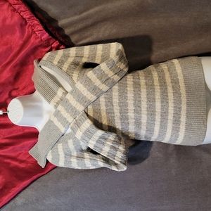 Abercrombie & Fitch Medium Striped Long Sleeve Top